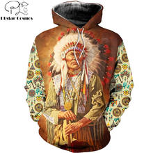 2020 Fashion Mens hoodies Native Indian Chief 3D Printed Hoodie Sweatshirt Harajuku Streetwear Unisex Casual Jacket Tracksuit 2024 - buy cheap