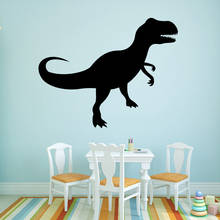 Pôster de mural de vinil removível com decalque dinossauro para quarto de crianças, decoração murais de decoração de parede 2024 - compre barato
