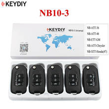 Controle remoto universal multi-funcional, 5 peças, kd900 ing200 chave mestre embutida série nb, para todos os chaves da série kd b e nb 2024 - compre barato