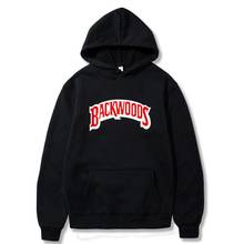 New Brand Men Sportswear Fashion brand Backwoods Print Mens hoodies Pullover Hip Hop Mens tracksuit Sweatshirts hoodie sweats 2024 - buy cheap