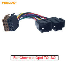 FEELDO-Adaptador de Cable de conversión de CD de Radio para coche, arnés de cableado estéreo ISO para Chevrolet Opel, unidades originales de Cable, 8 Uds. 2024 - compra barato