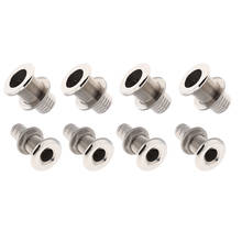 8-Pack Solid Boat Thru Hull Fitting/Drain 19/38mm Hose Barb 316 Stainless Steel 2024 - buy cheap