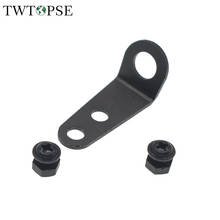 TWTOPSE-guardabarros de bicicleta plegable, bastidores de aleación de aluminio para Brompton, guardabarros, guardabarros, soporte delantero y trasero 2024 - compra barato