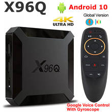 Android 10.0 Smart TV Box X96Q Allwinner H313 Quad Core 2G 16B Media Player Support Voice Control H.265 4K Youtube Set Top Box 2024 - buy cheap