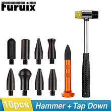 PAINTLESS DENT REPAIR TOOLS RUBBER HAMMER KIT WITH 9 HEADS TAP DOWN FOR CAR AUTO BODY DENT REPAIR 2024 - buy cheap