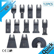 12PC Quick Change Oscillating Saw Blades Quick-Release Multifunction Tool Saw Blade set NEWONE Renovator Electric Saw attachment 2024 - buy cheap