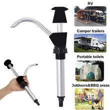 1PC Caravan Sink Water Hand Pump Tap 32mm Black Alloy Camping Trailer Motorhome Faucet RV Parts Accessories 2024 - buy cheap