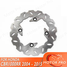 Disco de freno trasero para motocicleta Honda, Rotor de disco para Honda CBR1000RR 2004 - 2015 CBR 1000 RR CBR1000 2005 2006 2007 2008 2009 2010 2011 2012 2013 2014 2024 - compra barato