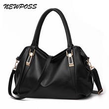 2020 Summer new style Women Bag Handbag Tote Over Shoulder Crossbody Leather Big Brand Black Brown Casual Designer Female Bolsas 2024 - buy cheap