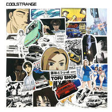 10/30/50Pcs Initial D Stickers Japanese Anime For Gifts Toys DIY Decals Stickers to Laptop Phone Suitcase Guitar Fridge Car 2024 - buy cheap