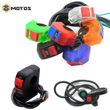 ZS MOTOS Motorcycle Horn Turn Signal Light Switch Color ON/OFF USB Charge Button Fit on 22mm Moto Handlebar Accessories Parts 2024 - buy cheap