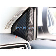 For Ford Focus 2018 2019 2020 Car Stickers A Column Door Audio Speak Window Windshield Side Triangle Lamp Trim 2pcs 2024 - buy cheap