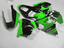 Motorcycle Fairing kit for KAWASAKI Ninja ZX9R 2002 2003 ZX9R 02 03 ZX 9R Green black ABS Fairings set +gifts KF02 2024 - buy cheap