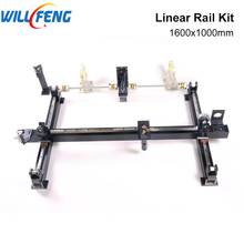 Will Feng 1600x100mm DIY Laser Kit Linear Guide Rail Metal Mechanical Component Assemble 1610 Co2 Laser Cutter Engraving Machine 2024 - buy cheap