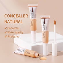 Corrector para cubrir ojeras, marcas de acné, ocultar poros, iluminar la piel, corrector líquido, crema Base de maquillaje TSLM1 2024 - compra barato