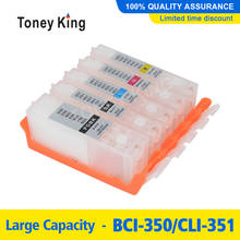 Toney universal (король BCI 350 CLI 351 чернильный картридж для Canon PIXUS MG5430 5530 MG5630 6330 6530 MG6730 принтер заправляемые чернильные картриджи 2024 - купить недорого