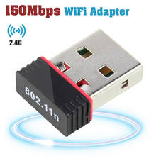 usb wifi adapter 7601 ethernet lan wireless 802.11n laptop desktop dongle card antena adaptador 2.4g wi fi receiver wi-fi mini 2024 - buy cheap