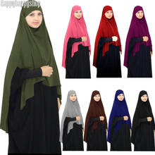 Chales de oración para mujeres musulmanas, bufanda larga de cobertura completa, Hijab islámico árabe, ropa de Ramadán 2024 - compra barato