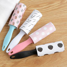 Durable Sticky Lint Roller Super Sticky Dog Pet Hair Remover Mini Portable Cleaning Device Clothes Coat Accessory 2024 - купить недорого