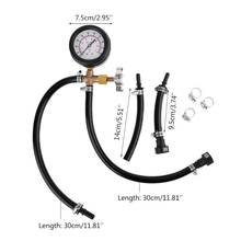 Free Shipping Quick Connected Fuel Injection Pump Pressure Gauge Tester w Valve 0-100PSI 7BAR 2024 - buy cheap
