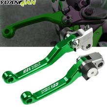 For Kawasaki KX125 KX 125 2000 2001 2002 2003 2004 2005 Motorbike Dirt Bike Folding Brake Clutch Lever Motocross handle Levers 2024 - buy cheap