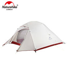 Nature Hike Cloud Up 3 Series Upgraded Ultralight Outdoor Camping Tents With Free Mat For 3 Persons NH18T030-T 2024 - buy cheap