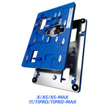 Mj k31 6 em 1 suporte de placa pcb multifuncional, para iphone x/xs/xs max/11/11 pro max, fixação da placa principal de reparo 2024 - compre barato