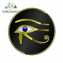 EARLFAMILY 13cm x 12.8cm for Eye of Horus Decal Snowboard Creative Car Stickers Tuning Windshield Refrigerator Fine Decoration 2024 - buy cheap
