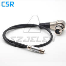 ARRI Alexa RS 3pin 12V  to Right angle XLR 4pin female for Power Supply Battery Adapter Power Cable 2024 - buy cheap