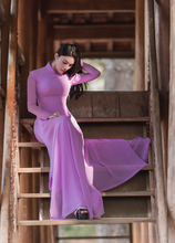 Aodai Вьетнам одежда cheongsam aodai Вьетнам платье вьетнамские в традиционном стиле платье с длинными рукавами cheongsam современный размера плюс 2024 - купить недорого