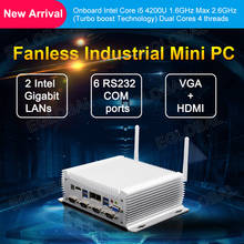 Eglobal G1-4500UL Intel Core i7 4500U Mini PC 2LAN 6COM Win 10 Mini Computers Mini pc Intel NUC i7 Dual LAN 4K HD PC Portable 2024 - buy cheap