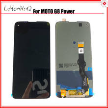 Display lcd amoled original para moto lora moto g8, tela sensível ao toque, conjunto digitalizador 6.4 ", para moto g8 power, display lcd 2024 - compre barato