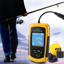 Sonar de detección de peces portátil, buscador de peces, 45 grados, 100m de profundidad, con pantalla de alta calidad, fácil de usar 2024 - compra barato