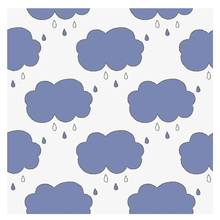 AZSG Dark Clouds / Rain Clear Stamps/Seals For DIY Scrapbooking/Card Making/Album Decorative Silicone Stamp Crafts 2024 - buy cheap