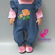 Conjunto de muñecas para bebé recién nacido, Mono para muñecas de 18 "y 43cm 2024 - compra barato