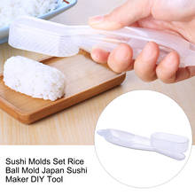 Juego de utensilios de cocina para hacer Sushi, molde de forma triangular para Hacer bolas de arroz, Onigiri, 1 set 2024 - compra barato