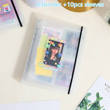 A5 Binder Storage Collect Book Korea idol Photo Organizer Journal Diary Agenda Planner Bullet Cover School Stationery 2024 - buy cheap