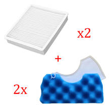 2PCS DJ63-00672D H11 Dust HEPA Filter + 2Sets Blue Sponge Filters for Samsung SC4300 SC4470 VC-B710W Robot Vacuum Cleaner Parts 2024 - buy cheap