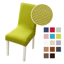 Capa de cadeira de estiramento com capa traseira para cadeiras sala de jantar moderna cadeira para móveis de cozinha capas para cadeiras para cozinha casa 2024 - compre barato