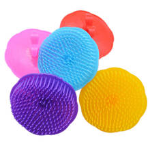 1Pcs Silicone Head Body Shampoo Scalp Massage Brush Comb Shampoo Hair Washing Comb Shower Bath Spa Slimming Massage Brushes 218 2024 - buy cheap