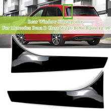 Janela traseira do carro spoiler canard cauda caixa lateral asa spoiler modificação para mercedes-benz b-class b180 b200 w246 2012-2018 2024 - compre barato