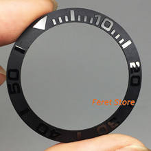 40mm black ceramic bezel insert fit for 43mm GMT men's automatic watch 2024 - buy cheap