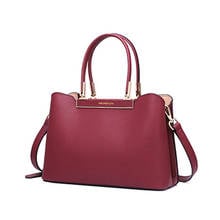 Женская кожаная сумка через плечо, модная сумка-тоут, женская сумка Люкс, женская кожаная сумка 2021 2024 - купить недорого