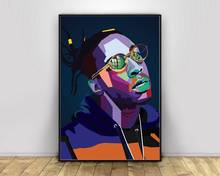Постер Джоуи бадас в стиле хип-хоп, музыкальный певец, печать на стене, Художественная Картина на холсте, домашний декор, холст, печать (без рамки) 2024 - купить недорого