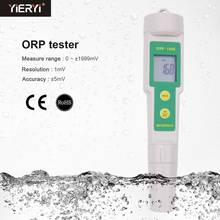 Yieryi Alta Qualidade 169E ORP/Redox Tester ORP Medidor À Prova D' Água, ORP Testador Ferramenta de Teste Com Caixa De Papel 2024 - compre barato