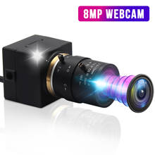 USB-камера видеонаблюдения 8 Мп 3264X244 8 Sony IMX179 с вариофокальным объективом 5-50 мм 2024 - купить недорого