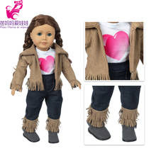 18 дюймов куклы игрушки куклы одежда Baby Doll куртки подарки для детей 2024 - купить недорого