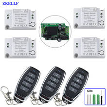 433Mhz Universal Smart Wireless Remote Control Switch AC 120V 220V 1CH Receiver Corridor Room Home Led Light Lamp Switch DIY 2024 - buy cheap