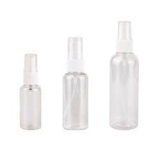 Botella de plástico transparente portátil para atomizador de maquillaje líquido, bote vacío de 30, 50 o 00ml, 1 unidad 2024 - compra barato