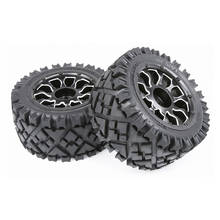 Rc Car Buggy Truck Toys All Terrain Rear Tires + Aluminum Wheel Hub Rims For 1:5 Rc Truck HPI RACING Baja 5B 5T SC LOSI TDBX MCD 2024 - buy cheap